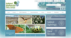 Desktop Screenshot of biodiversityireland.ie